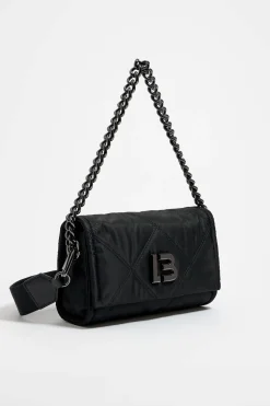 Discount BIMBA Y LOLA Bolso Solapa Pequeno Negro