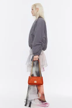 Store BIMBA Y LOLA Bolso Solapa Pequeno Nylon Coral