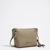 Discount BIMBA Y LOLA Bolso Trapecio Mediano Piel Topo