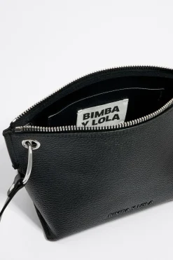 Clearance BIMBA Y LOLA Bolso Trapecio Mediano Piel Negro
