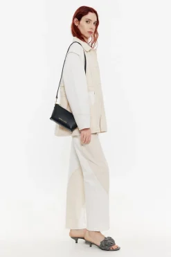 Best BIMBA Y LOLA Bolso Trapecio Mini Piel Negro