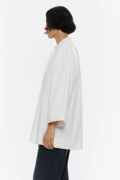Cheap BIMBA Y LOLA Camisa Lazo Algodon Marfil