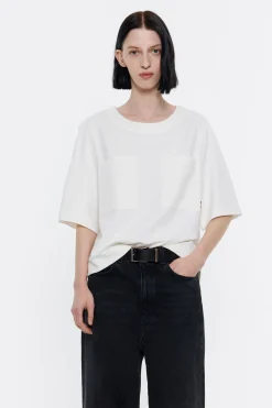 Best BIMBA Y LOLA Camiseta Boxy Marfil