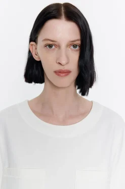 Best BIMBA Y LOLA Camiseta Boxy Marfil