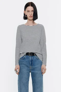 Cheap BIMBA Y LOLA Camiseta Punto Roma Rayas