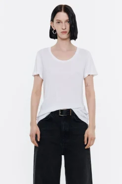 Cheap BIMBA Y LOLA Camiseta Recta Blanca