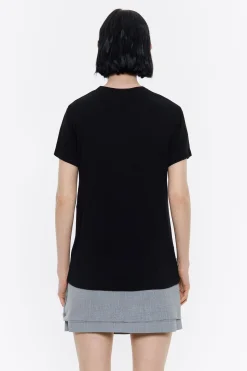 Flash Sale BIMBA Y LOLA Camiseta Recta Negra