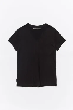 Flash Sale BIMBA Y LOLA Camiseta Recta Negra