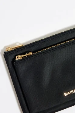 Clearance BIMBA Y LOLA Cartera Doble Nylon Negra