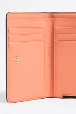 New BIMBA Y LOLA Cartera Grabado Cocodrilo Negro