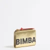 Shop BIMBA Y LOLA Cartera Piel Oro