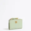 Store BIMBA Y LOLA Cartera Piel Verde Pastel