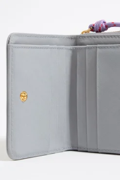 Shop BIMBA Y LOLA Cartera Solapa Nylon Lila Empolvado