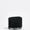 Cheap BIMBA Y LOLA Cartera Solapa Nylon Negra