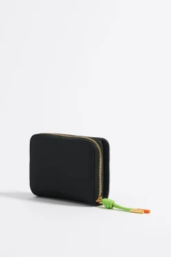 Sale BIMBA Y LOLA Cartera Solapa Nylon Negra