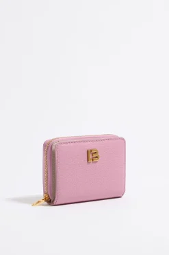 Store BIMBA Y LOLA Cartera Solapa Piel Rosa