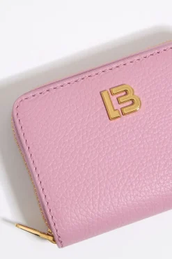 Store BIMBA Y LOLA Cartera Solapa Piel Rosa