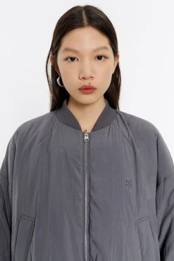 Fashion BIMBA Y LOLA Cazadora Acolchada Reversible Gris