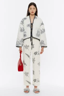 Flash Sale BIMBA Y LOLA Cazadora Corta Acolchada Canary Pop Blanca