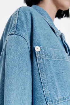 Best BIMBA Y LOLA Cazadora Denim Recta Azul