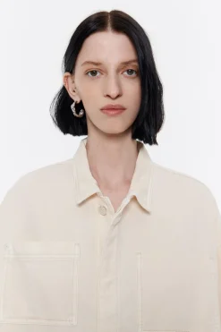 Online BIMBA Y LOLA Cazadora Denim Recta Cruda