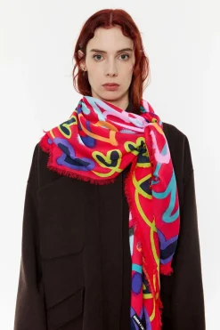 Hot BIMBA Y LOLA Chal Corazones Grafiti Fresa