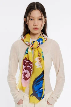 Sale BIMBA Y LOLA Chal Flores Xl Amarillo