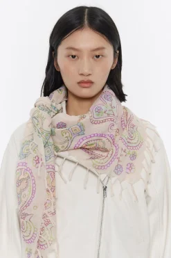 Flash Sale BIMBA Y LOLA Chal Pasley Acuarela Marfil