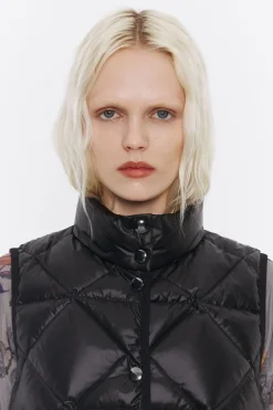 Cheap BIMBA Y LOLA Chaleco Guateado Negro