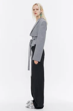 Cheap BIMBA Y LOLA Chaqueta Sastre Corta Gris