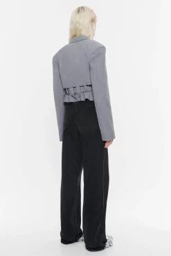 Cheap BIMBA Y LOLA Chaqueta Sastre Corta Gris