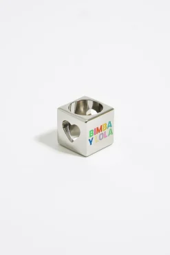 Outlet BIMBA Y LOLA Charm Panuelo Bodegon Caracolas Y Dado Metal