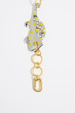 Sale BIMBA Y LOLA Collar Cadena Dorada Y Camaleones Esmaltados