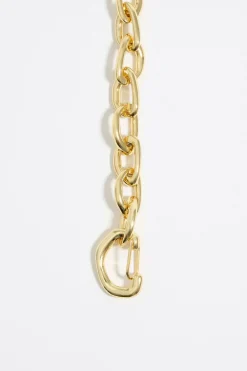 Fashion BIMBA Y LOLA Collar Cadena Y Mariquita Rojo