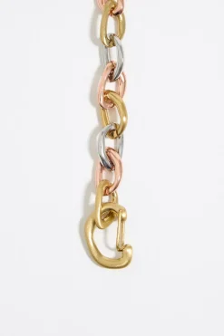 Sale BIMBA Y LOLA Collar Cadena Y Piedra Negra