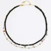 Store BIMBA Y LOLA Collar Cristales Y Piedras Multicolores