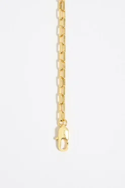 Store BIMBA Y LOLA Collar Logo Candy Cristales Dorado