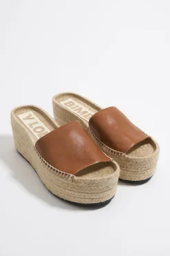 Online BIMBA Y LOLA Cuna Alta Yute Piel Marron