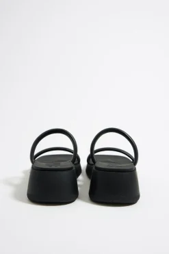 Clearance BIMBA Y LOLA Cuna Tiras Piel Negra