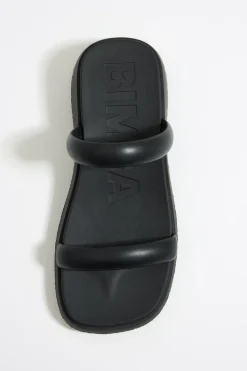 Clearance BIMBA Y LOLA Cuna Tiras Piel Negra