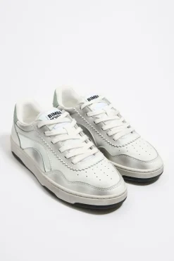 Sale BIMBA Y LOLA Deportiva Cupsole Piel Plata