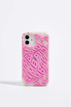 Cheap BIMBA Y LOLA Funda Iphone 12/12 Pro Silicona Logo Rosa