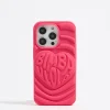 Fashion BIMBA Y LOLA Funda Iphone 15 Pro Silicona Fresa
