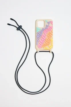 Outlet BIMBA Y LOLA Funda Iphone 14 Silicona Logo Multicolor