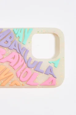 Outlet BIMBA Y LOLA Funda Iphone 14 Silicona Logo Multicolor