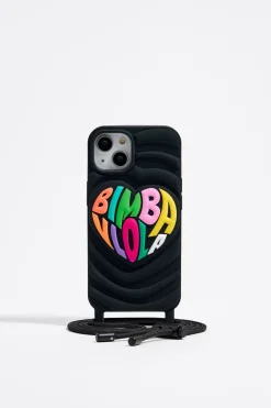 Cheap BIMBA Y LOLA Funda Iphone 13 Silicona Negra