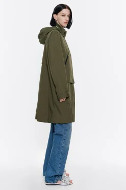 Cheap BIMBA Y LOLA Gabardina Evase Caqui