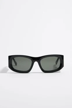 Cheap BIMBA Y LOLA Gafas De Sol Rectangulares Negras