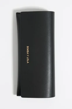 Cheap BIMBA Y LOLA Gafas De Sol Rectangulares Negras