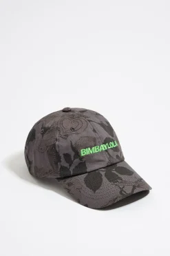 Store BIMBA Y LOLA Gorra Algodon Print Canary Gris